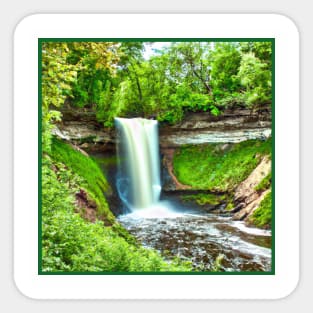 Minnehaha Falls Sticker